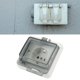 thumbnail image 4 of Adaptador De Enchufe De Pared, Toma De Pared IP66 Resistente Al Agua, Resistente Al Impacto, Retardante De Llama, 250 V, 16 A, Fuerte Para Sitios De Construcción, 4 of 7