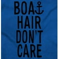 thumbnail image 2 of Boat Hair Don't Care Ocean Vibes Cute Women's Plus Size Graphic Tee Brisco Brands 3X, 2 of 5
