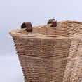 thumbnail image 4 of Bike Basket, Handle, Basket, Water Resistant Wicker Handlebars with Rubber Straps , Beige, 4 of 5