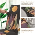thumbnail image 5 of Yayeee 2 Pack Dining Chair Covers Stretch Parson Chairs Slipcovers Seat Protector, Abstract Mountain, 5 of 6