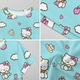 thumbnail image 6 of Hello Kitty Nightgowns for Women Short Sleeve Night Gown Soft Sleep Shirts Women's Sleepwear Print Sleep Dress, 6 of 7