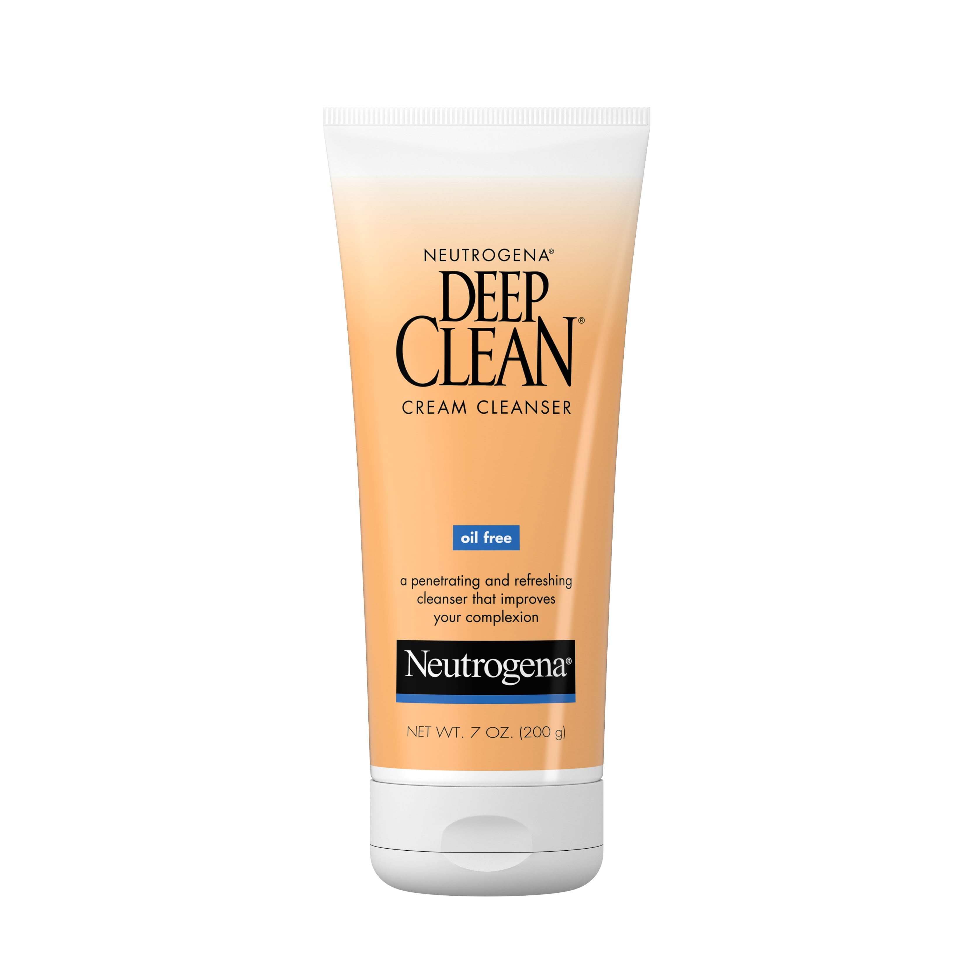 Neutrogena Deep Clean Oil Free Daily Facial Cream Cleanser 7 Fl Oz the-7-best-face-washes-for-oily-skin-in-2019