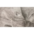 thumbnail image 2 of Natural Kobe Cowhide Rug | Grey & white | 6'x7', 2 of 4