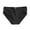 Black, variant on GEWSEY French Cut High Waist Period Underwear for Women- Reusable, Comfortable, Absorbent, Leakproof, Thin, For Menstrual Flow (Pink, S)