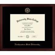 Northeastern State University Tahlequah Diploma Frame, Document Size 11" x 8.5"
