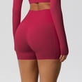 thumbnail image 4 of Women's High Waisted Biker Shorts with Pockets Stretchy Workout Yoga Legging Shorts, 4 of 8