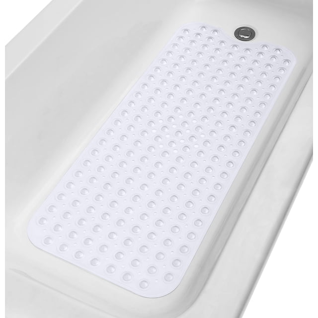Alfombra de baño y ducha TIKE SMART, extralarga, antideslizante, 99 x 41 cm
