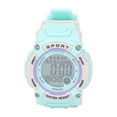 thumbnail image 2 of Children Digital Alarm Chronograph, Children Digital Chronograph Decorative Waterproof Practical  for Outdoor Activity School Sport Wathet,Light Pink,Black,Reseda, 2 of 7