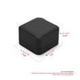 thumbnail image 4 of Oirlv Black Leather Earring Box - Premium Velvet Lined Jewelry Storage Case for Studs & Dangles, 4 of 10