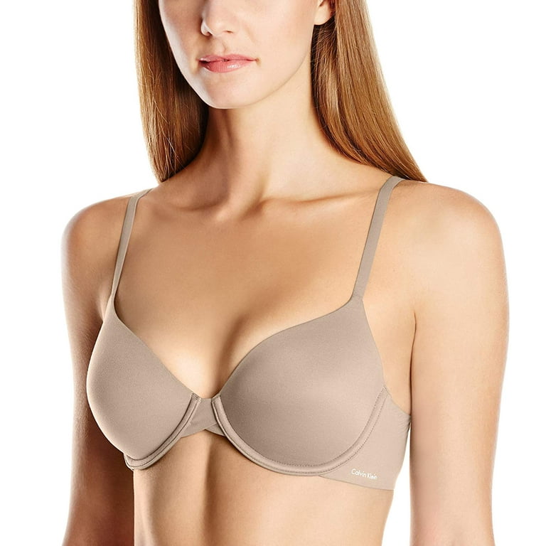 Calvin Klein Women's Seductive Comfort with Lace Demi Bra, Barely Pink, 30C  : : Clothing, Shoes & Accessories
