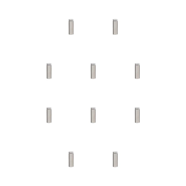 Speravity Tornillo de publicidad Espejo de vidrio de alto brillo Clavo Tuerca ligera Perno Soporte para colgar en la pared Capacidad de carga fuerte 16x60 16x60mm 10piezas Speravity CBP383110
