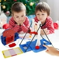 thumbnail image 3 of Electric Single Pole Big Loopback Toy Kid Gymnastics Machine Toy USB Charging/Battery Operated Funny Gymnastic Big Swing Big Wheel Table Game Toys for Kid Christmas Gift, 3 of 8