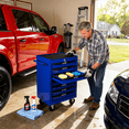 thumbnail image 6 of ARTMAN 20" 7 Drawers Rolling Steel Storage Tool Chest with Wheels, Heavy Duty Industrial Service Cart Storage Organizer with Locking System for Workshop Garage Repair Shop, 6 of 17