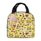 thumbnail image 1 of Easygdp Funny Construction Vehicles Bolsa Térmica Premium - Tela Oxford Impermeable, Gran Capacidad, Bolsillo Frontal, Unisex para Trabajo, Escuela, Actividades al Aire Libre y Picnics, 1 of 8
