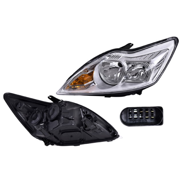 Faro Focus 2009 A 2011 Ford Izq Fdo Crom Manual DEPO