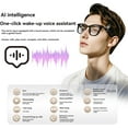 thumbnail image 2 of Ai Interpretation Smart Glasses, Ai Smart Glasses with Real-Time, Translation Bluetooth Translator Glasses,Translation, Photochromic Lenses, AI Chat & Hands-Free Audio for Cycling, 2 of 7