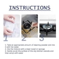 thumbnail image 3 of Kitchen Oil Stains Grease Cleaning Powder, Kitchen Protective Cleaning Powder To Dirt, Heavy Oil Stains, Clean Range Hood And Stove, 3 of 5