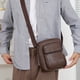thumbnail image 5 of pstuiky Mochilas de hombro multicapa con textura para hombre bolso cruzado de viaje de negocios bolso de mano de gran capacidad para desplazamientos., 5 of 6