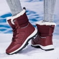 thumbnail image 6 of Women's Insulated Warm Winter Boots - Waterproof & Snow-Ready, Cozy Lining for Hiking, Work & Daily Wear, Stylish Comfortable Design, 6 of 6