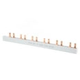 thumbnail image 1 of Pin Type Copper Busbar 2P 12 Way Circuit Breaker Air Switch Busbar 63А 230-415V Copper Busbar For Circuit Breaker Distribution Box, 1 of 8
