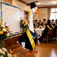 thumbnail image 2 of Lzobxe Graduation Porch Goose Clothes for 17"- 23" Geese, Yard Silly Duck Sculpture Clothes Set, Lawn Cement Goose Costume for Party Outdoor Decor, 2 of 8