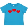 thumbnail image 3 of Inktastic 3 Red Hearts Boys or Girls Toddler T-Shirt, 3 of 5