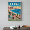 thumbnail image 6 of Retro La Paz Poster Vintage Mexican Tourism Art for Walls Print Poster, 6 of 8