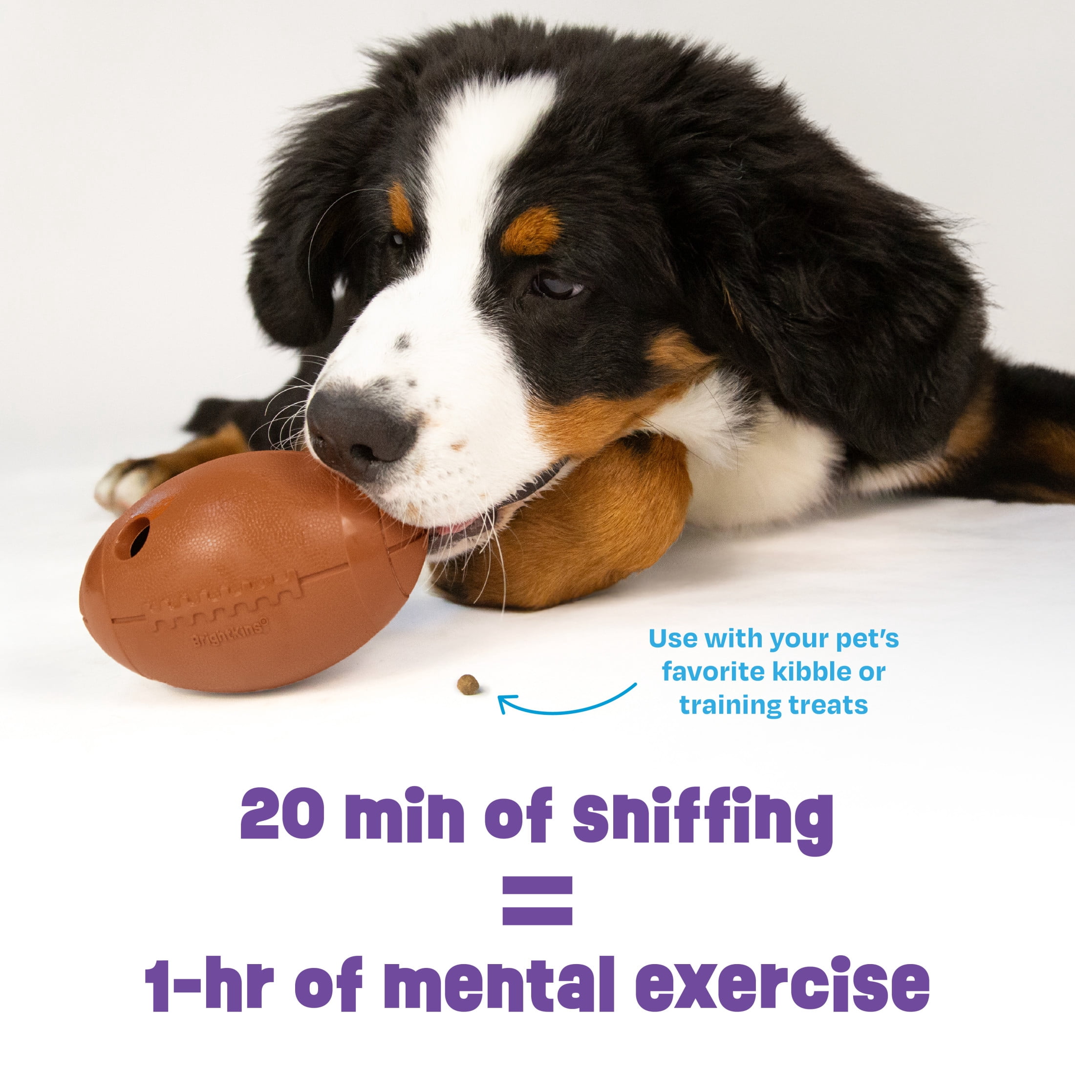 Brightkins Football Treat Dispenser, Puppy Essentials, Dog Birthday Treat Pouch Gifts