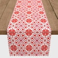 thumbnail image 3 of Creative Products Valentine Tile Pattern 16 x 72 Poly Twill Table Runner, 3 of 3