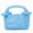 Blue, variant on Acrylic Candy Color Beaded Donut Handle Handbag Evening Purse for Wedding Party