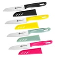 thumbnail image 1 of Cuchillos para pelar ByKooc, 8 piezas (4 cuchillos para pelar y 4 fundas), 1 of 5