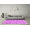 thumbnail image 3 of Ahgly Company Indoor Rectangle Abstract Purple Modern Area Rugs, 4' x 6', 3 of 4