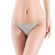 thumbnail image 1 of Gibobby Tangas de mujer sexy Calzoncillos de encaje sexy para mujer Bragas ahuecadas Bragas de encaje de ganchillo Tangas G String Lencería Ropa interior(Verde,CH), 1 of 5