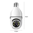 thumbnail image 1 of Cámara de seguridad inalámbrica E27 Bulb Camera 1080P HD (fuente de luz dual) Likrtyny  Para estrenar, 1 of 9