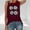#39 Red, variant on Womens Tank Tops Summer T Shirts Sleeveless Casual Loose Tunic Blouses