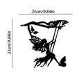 thumbnail image 5 of fe Papillo#g Ornements De Jardin En Mtal Pour Cltures, Dcorations D'extrieur Et De Maison, Dcoration De Jardin, Sculptures, Silhouettes En Fonte,, 5 of 5