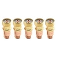 thumbnail image 3 of 5PCS Brass Collets Body For Stubby Gas Lens Connector With Mesh For Tig WP-17/18/26 5PCS 2.4mm, 3 of 9