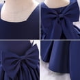 thumbnail image 4 of SUTENGDA Robe Tutu avec Nœud pour Filles, pour Enfants, Mariage, Anniversaire, Baptême, Formelle, 4 of 10