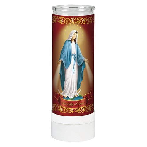 Religious Our Lady of Grace Mother Virgin Mary Catholic electric