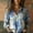 Light Blue, variant on Women's Tops Tees & Blouses Summer Fashion Button Down Cotton Long Sleeve Blouse Blouses for Women Dressy Casual