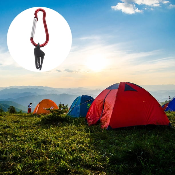 unbranded 20Jgo Grapas De Fijación Para Toldo De Camping Con Clip Resistente Y Uso En Exteriores
