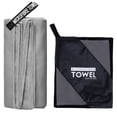 thumbnail image 1 of Microfiber Towels for Travel Sports Camping - Absorbent Lightweight Size Pack with Travel-Ready Performance and Durability, 1 of 3
