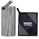thumbnail image 1 of Toallas de Viaje de Microfibra - Ultra-Absorbentes, Secado Rápido - Toallas Compactas de Gimnasio/Playa para Mochilero, Camping y Uso Deportivo, 1 of 3