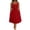 Red, variant on Plus Size Dresses for Curvy Dress Women Slip Dress Hawaiian A Line Under Dress V-Neck Sleeveless Cocktail-Length Red Women Summer Dresses XXXXXL