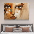 thumbnail image 4 of Abstract Decorative Painting Of Human Face Framed Gallery Poster Decorative Painting Canvas Wall Art Living Room Posters Bedroom Painting,Frame-style,24x36inch(60x90cm), 4 of 8