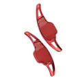 thumbnail image 3 of M Buder 2 Piezas Extensión de Palanca de Cambios para Volante ABS Rojo, Reemplazo para XT5 CT6, 3 of 9