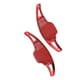 thumbnail image 5 of Ouitble Extensión de la Palanca de Cambios del Volante, aleación de Aluminio Rojo 2 Piezas Extensión de la Paleta de Cambios del Volante para XT5 CT6, 5 of 5