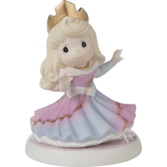 Disney Aurora Living Life In Full Color Precious Moments Figurine, Count 1