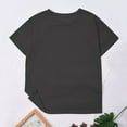 thumbnail image 4 of Lolmot T-Shirt Unisexe Décontracté Mode à Col Rond, Chandail Imprimé, Manches Courtes, 4 of 6