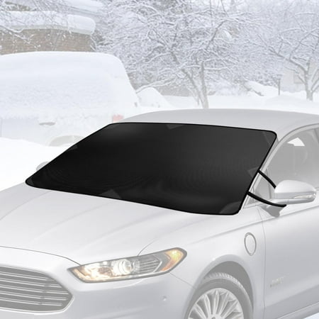 BDK Winter Defender - Car Windshield Cover for Ice and Snow, Magnetic Waterproof Frost